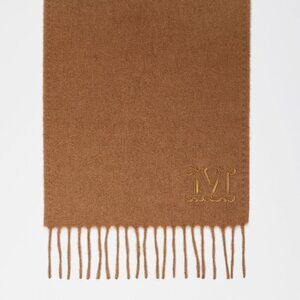 MaxMara Camel Wool Scarf (WKCLARA)